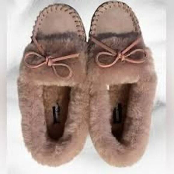 Lands End Womens Allweather Slip On Moc Shoes/Slippers Size 6 - Picture 3 of 6